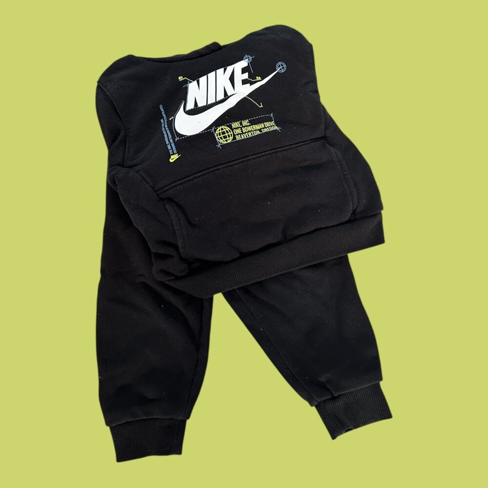 Nike 3T SweatShirt and SweatPants Set 2 pc - Black